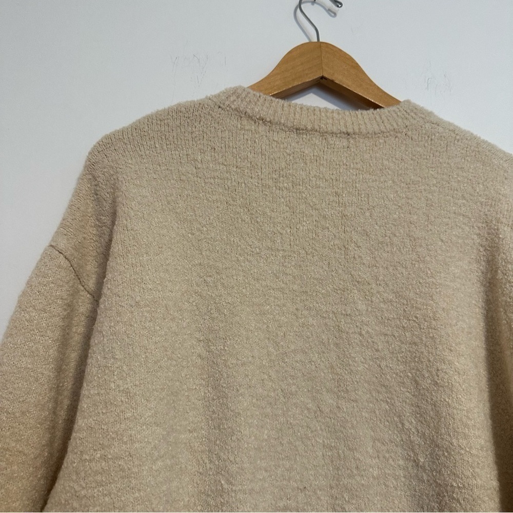 LILLUSORY oversized apricot cream sweater - Picture 7 of 7
